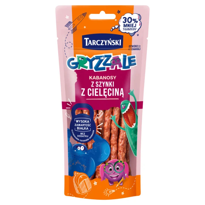 Kabanosy Gryzzale z szynki 90g Tarczyński
