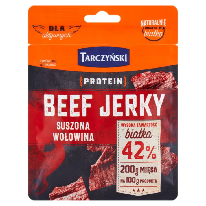 Suszona wołowina Beef Jerky 25g Tarczyński