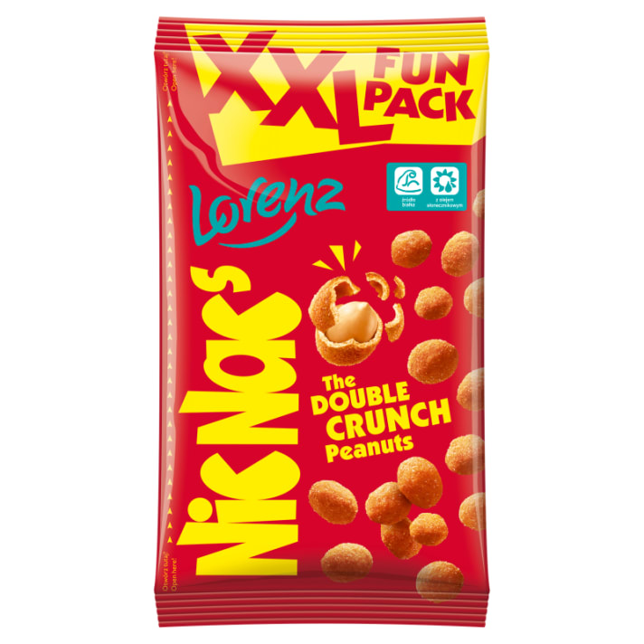 Orzeszki ziemne Nic Nac’s Party Pack 250g Lorenz