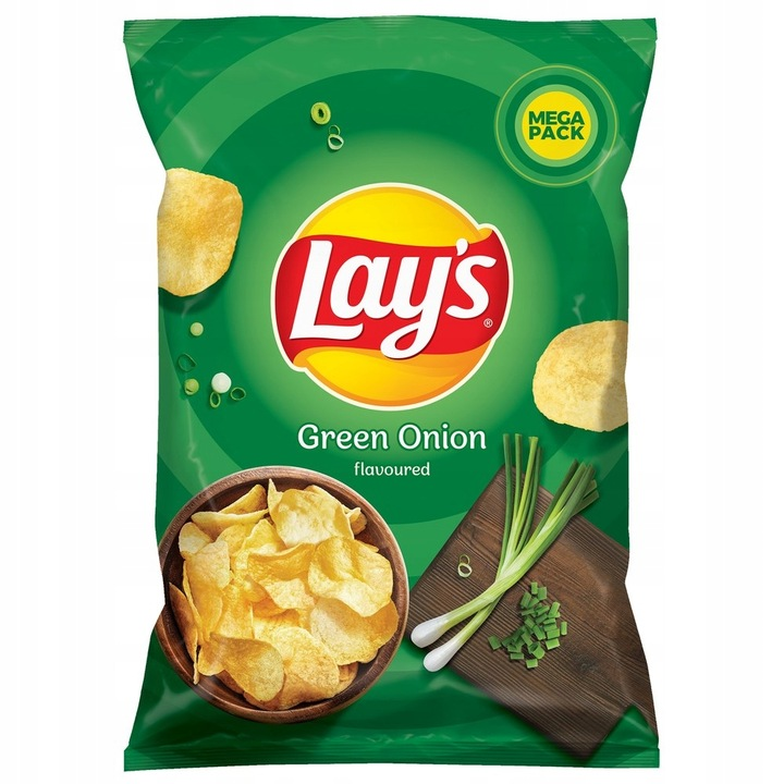 Chipsy Lays zielona cebulka 200g