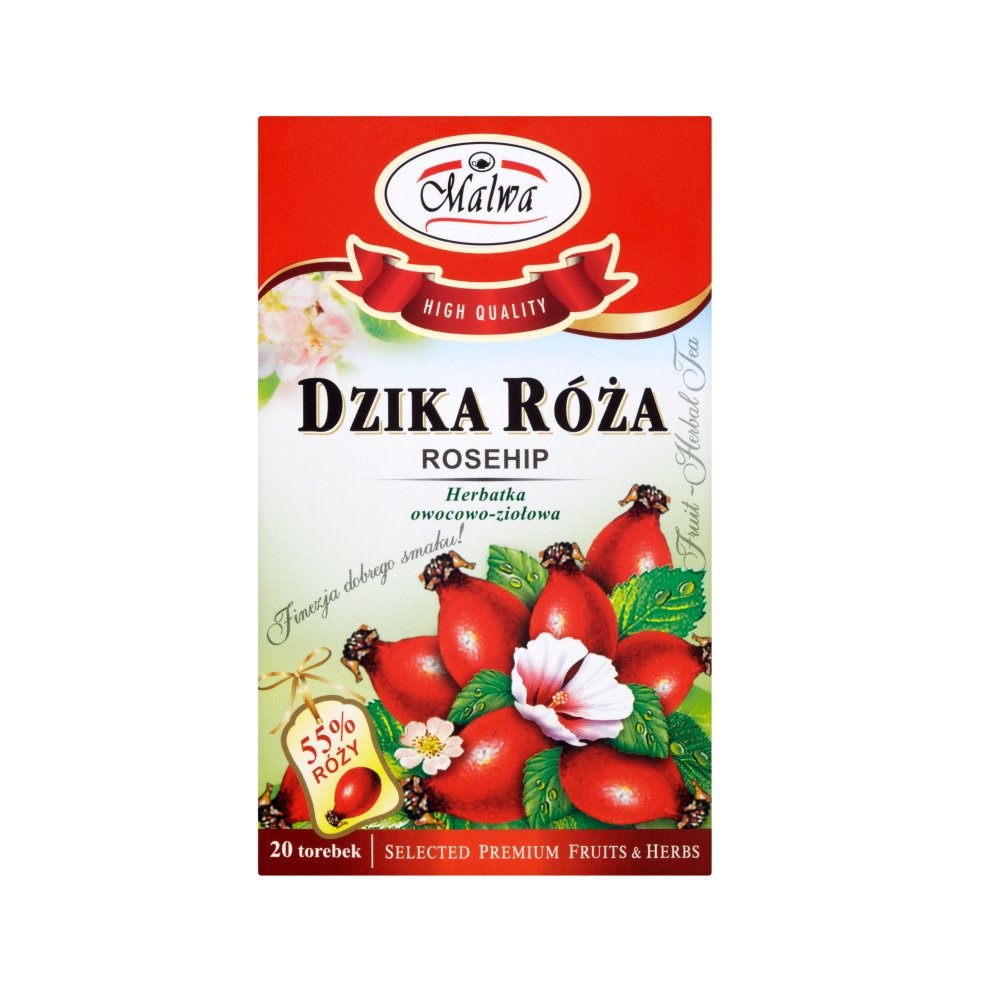 Herbata dzika róża 20x2g Malwa