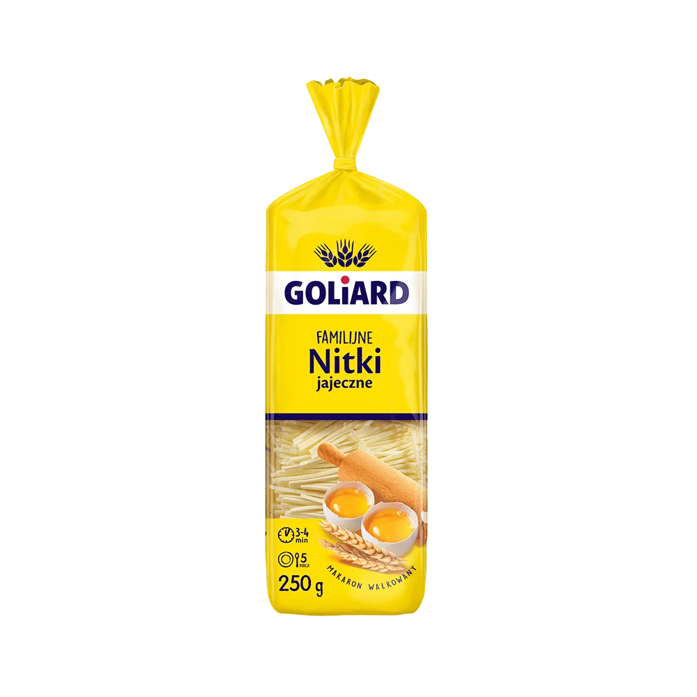 Makaron nitka domowa swojska 250g Goliard
