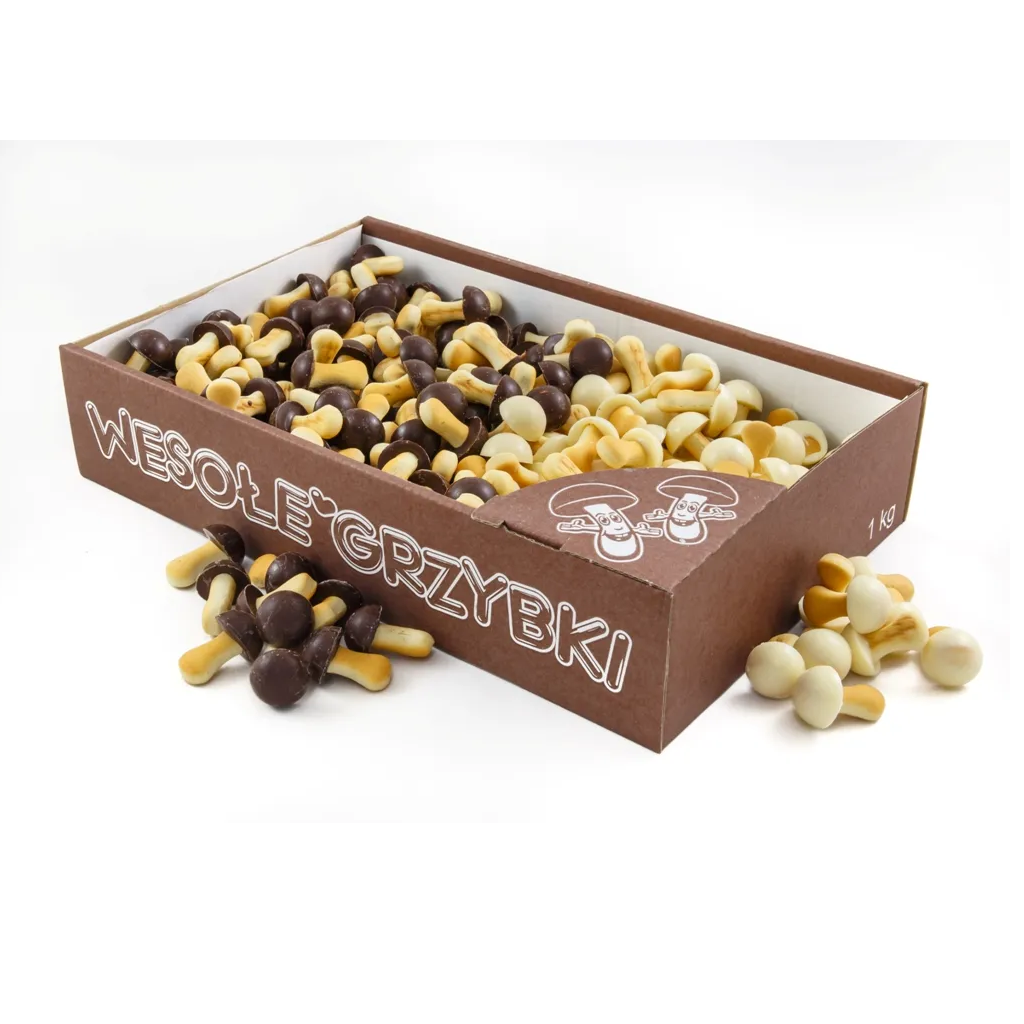 Ciastka grzybki mix kg