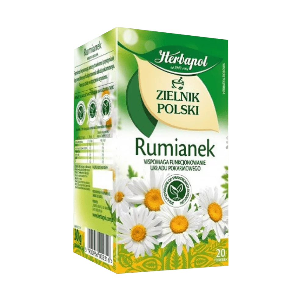 Herbata ekspresowa zielnik polski rumianek 20szt. Herbapol