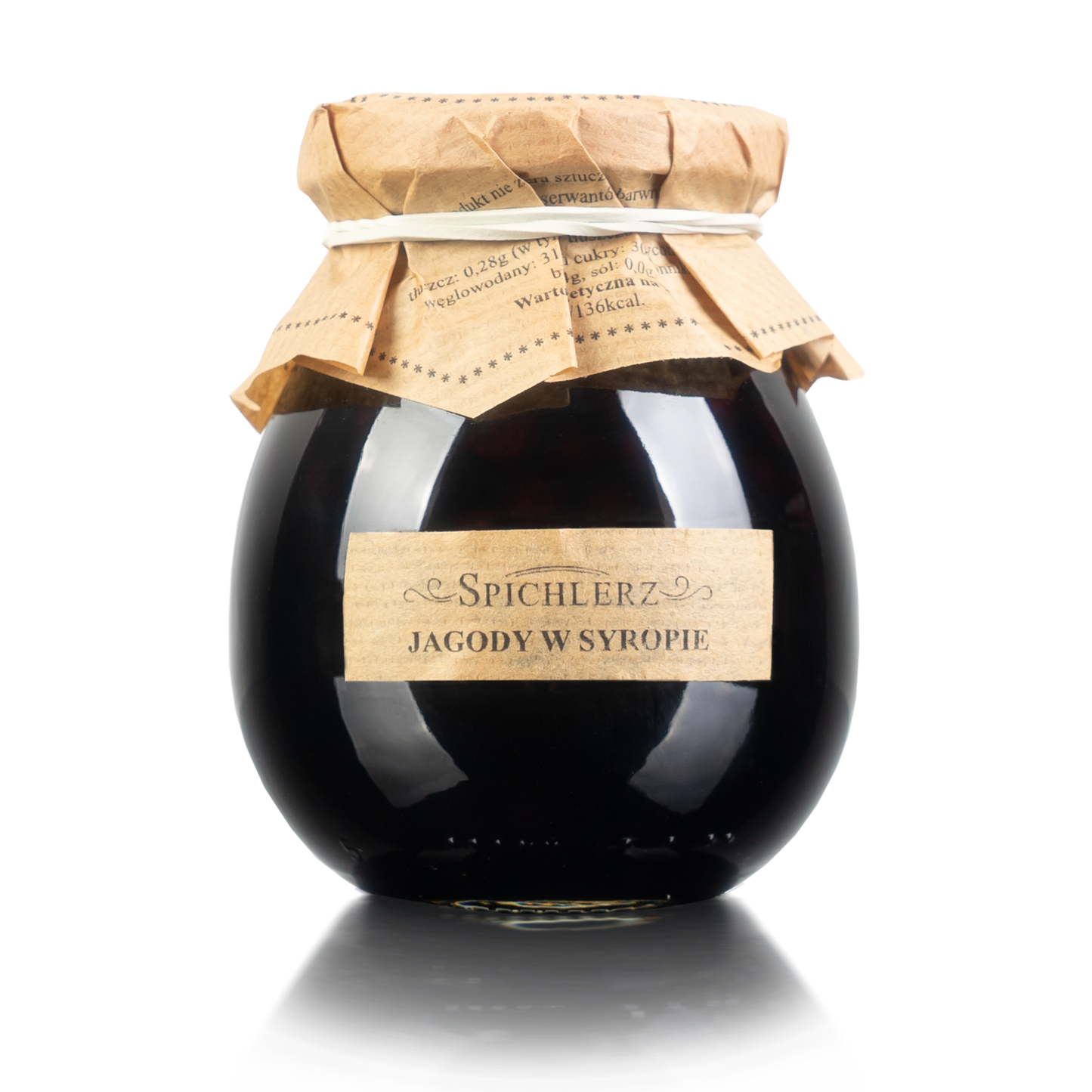 Jagody w syropie 280g Spichlerz