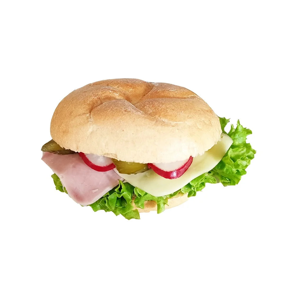 Kanapka z serem żółtym i szynką 110g