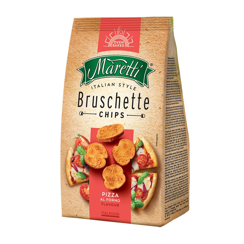 Pieczywo Bruschetta Maretti o smaku pizzy 70g Italmex