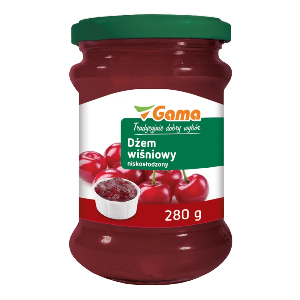 Dżem wiśniowy 280g Marka Własna Gama