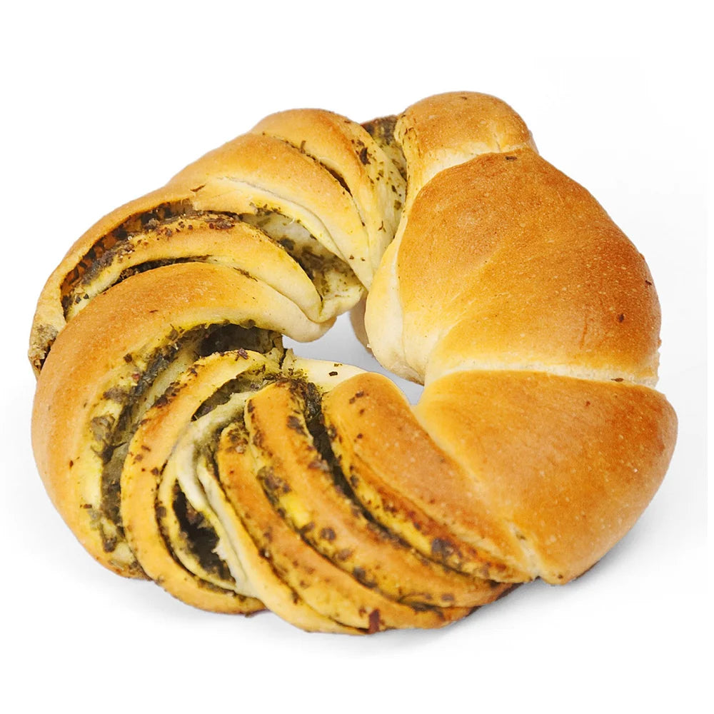 Obwarzanek w czosnkiem niedźwiedzim 85g Społem PSS