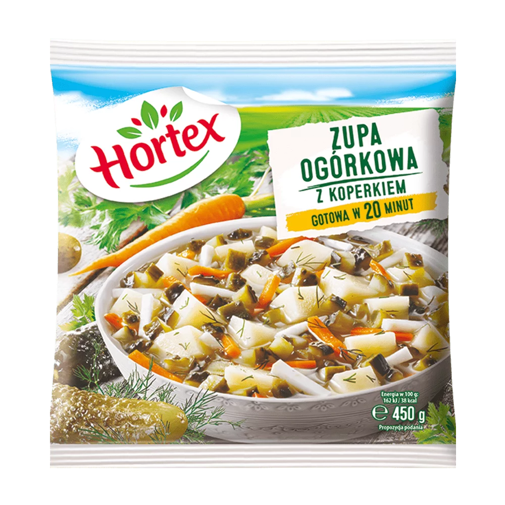Zupa ogórkowa mrożona 450g Hortex