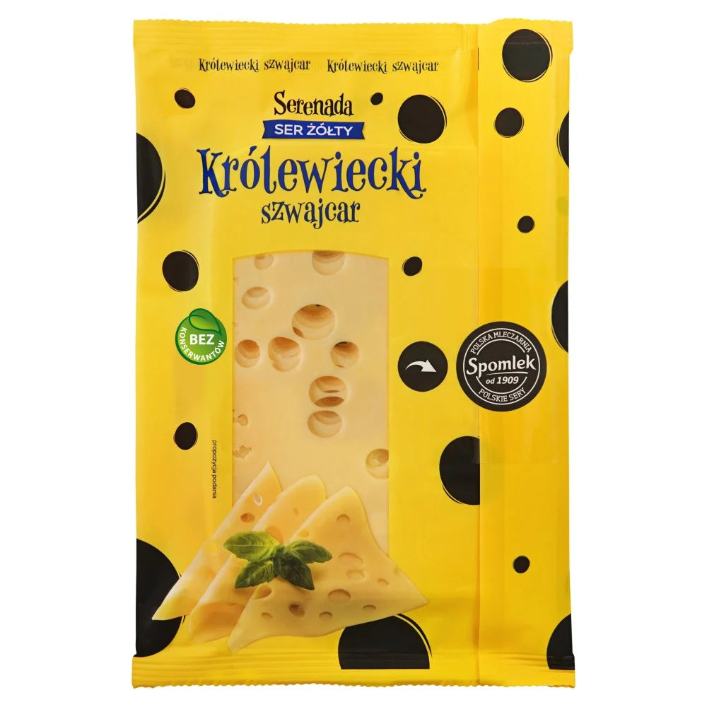 Ser Serenada Królewiecki Szwajcar plastry 135g SPOMLEK Radzyń