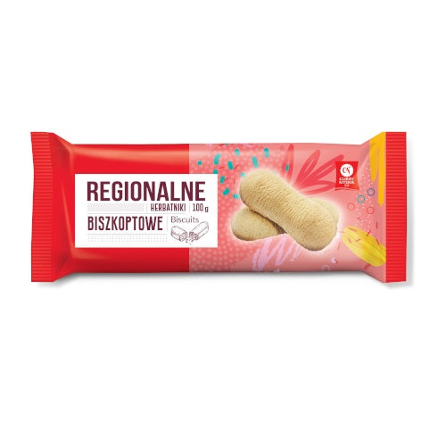 Herbatniki Regionalne biszkoptowe 100g Cukry Nyskie