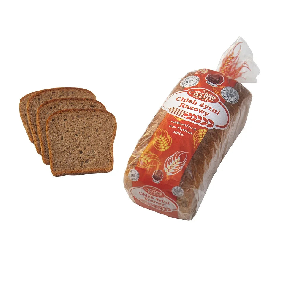 Chleb gatunkowy żytni razowy 500g Społem PSS