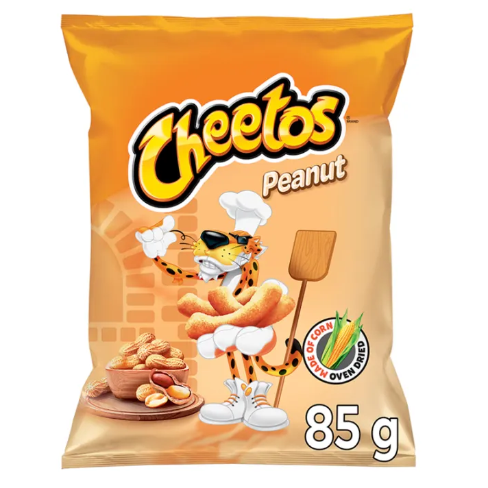 Chipsy kukurydziane o smaku orzechowym 85g Cheetos