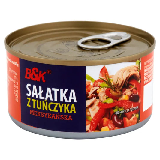 Sałatka z tuńczyka meksykańska 185g B&K