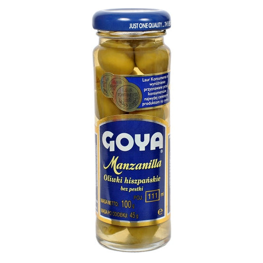 Oliwki Zielone Bez Pestek 100g Goya