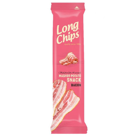 Chipsy ziemniaczane długie o smaku bekonu 75g Long Chips