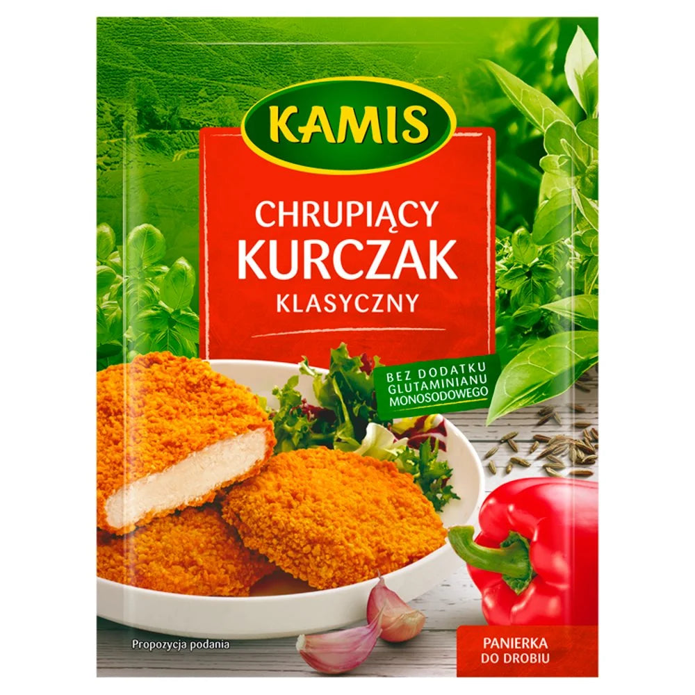 Panierka chrupiący kurczak klasyczny 90g Kamis