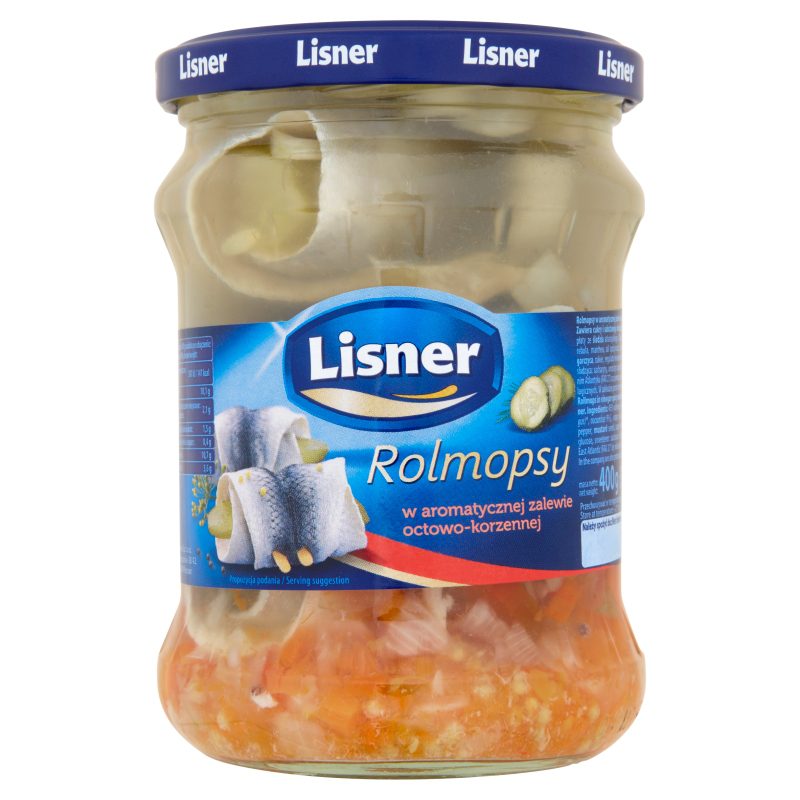 Rolmopsy 400g Lisner