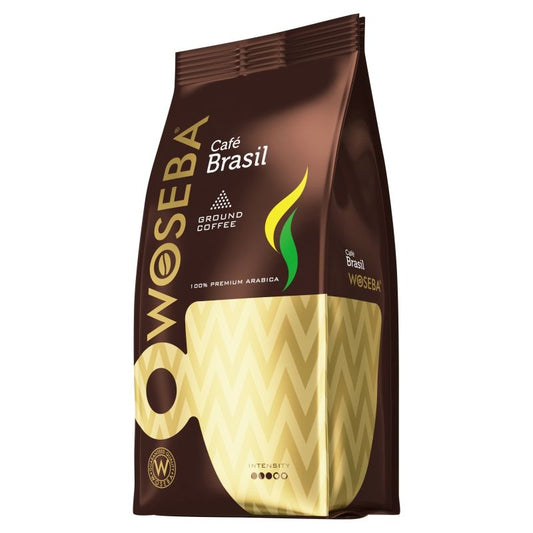 Kawa palona mielona Cafe Brasil 250g Woseba