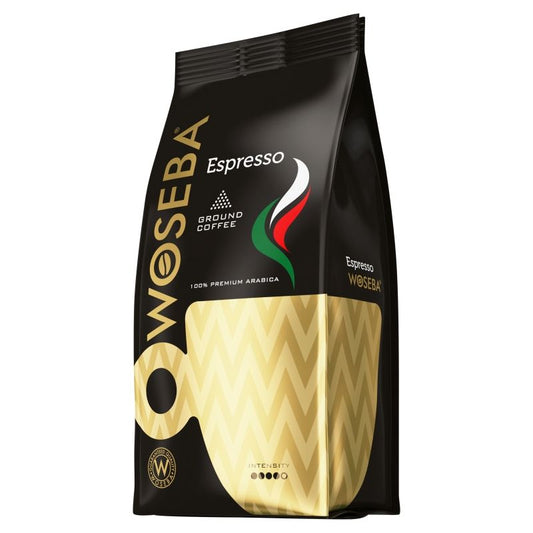 Kawa palona mielona Espresso 250g Woseba