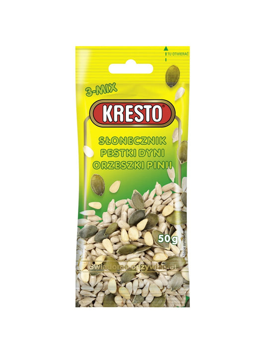 Słonecznik Dynia Orzeszki Pini 50g