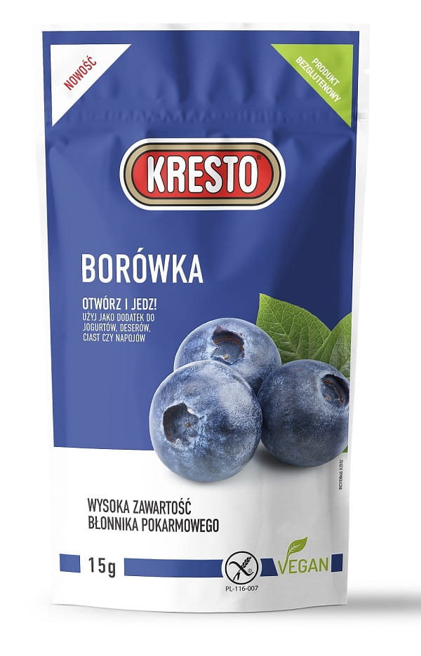 Borówka Liofilizowana 15g Kresto