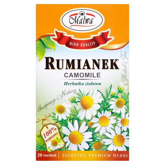 Herbata Rumianek 20 saszetek Malwa