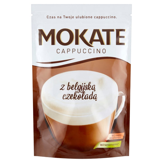 Kawa rozpuszczalna Cappuccino z belgijską czekoladą 110g Mokate