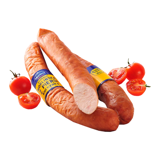 Kiełbasa morlińska z piersi kurczaka kg Animex