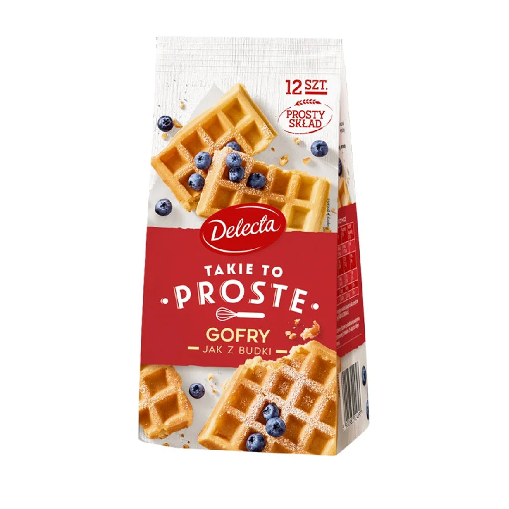 Gofry jak z budki Delecta 340g Bakalland