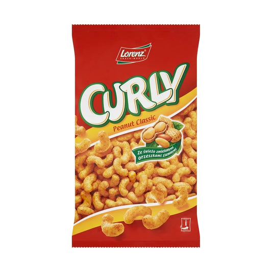 Chrupki Curly o smaku orzechowym 120g Bahlsen Poznań