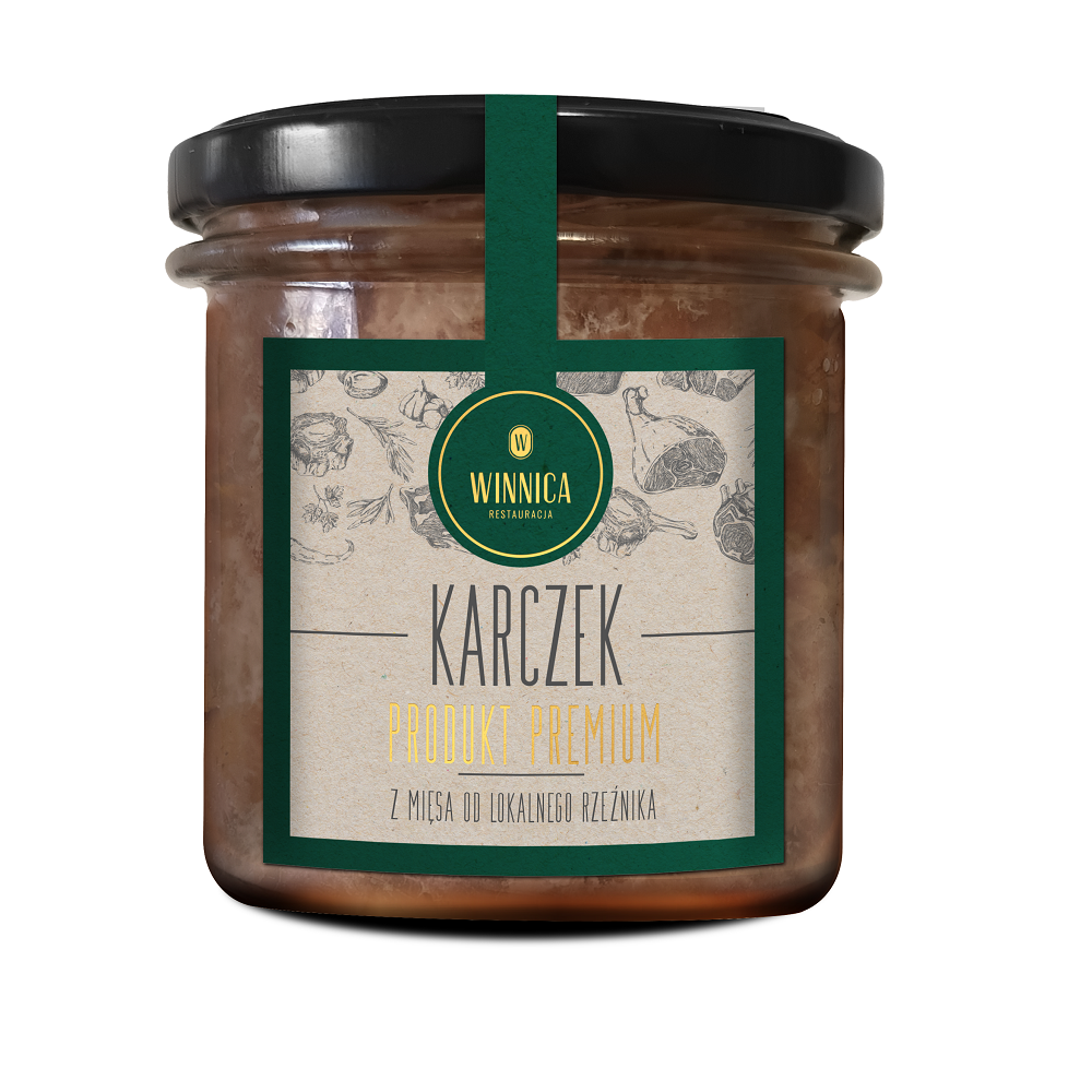 Karczek wieprzowy premium 300g Winnica Społem PSS