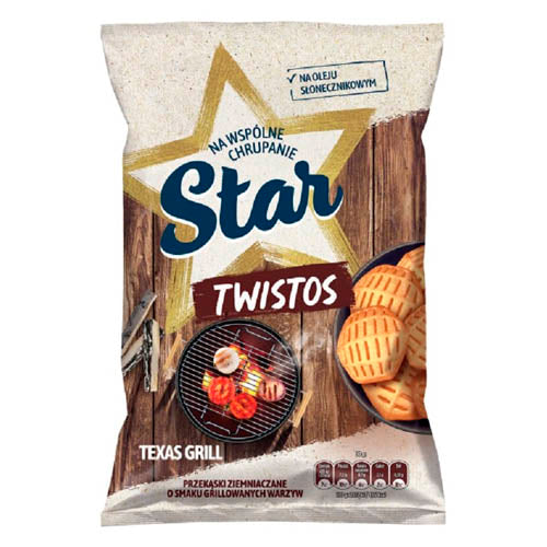 Chrupki Star Chips Twistos Texas Grill 70g