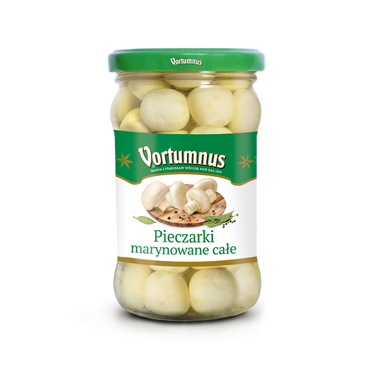 Pieczarki marynowane całe 280g Vortumnus