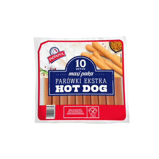 Parówki Hot Dog Ekstra 325g Indykpol