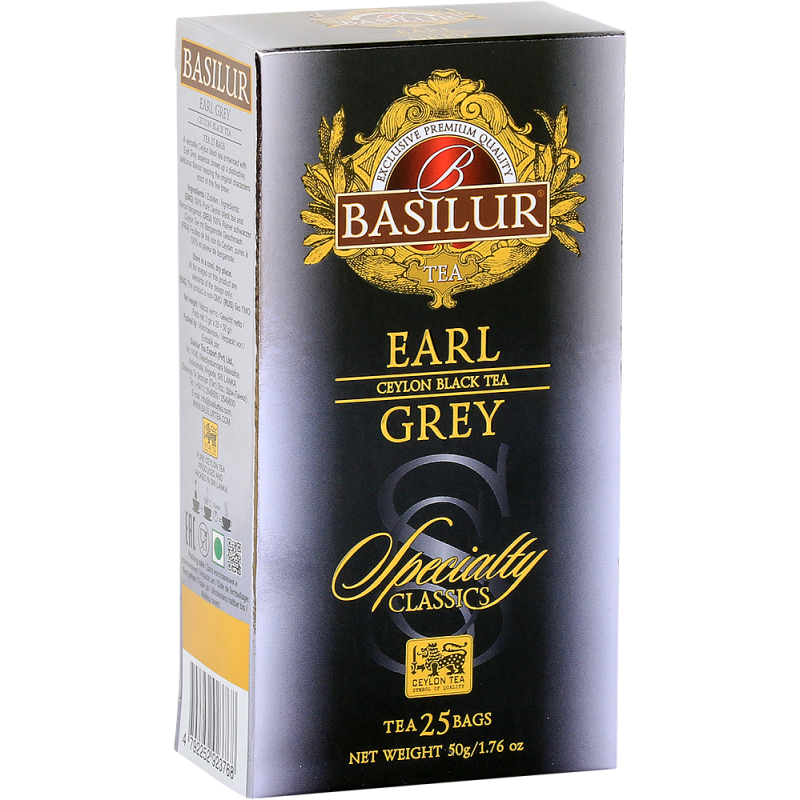 Herbata czarna Earl Grey 25x2g Basilur