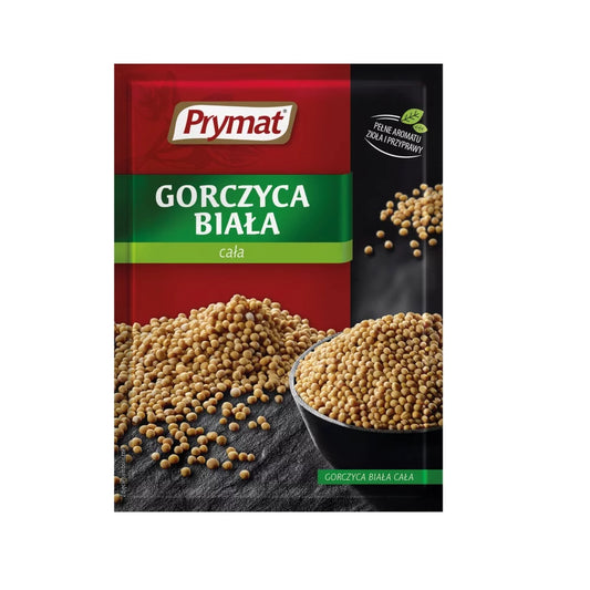 Przyprawa Gorczyca biała cała 30g Prymat