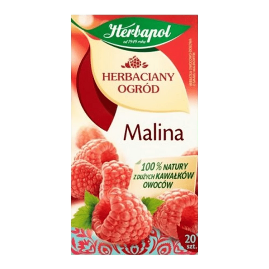 Herbata ekspresowa herbaciany ogród malina 20szt. Herbapol