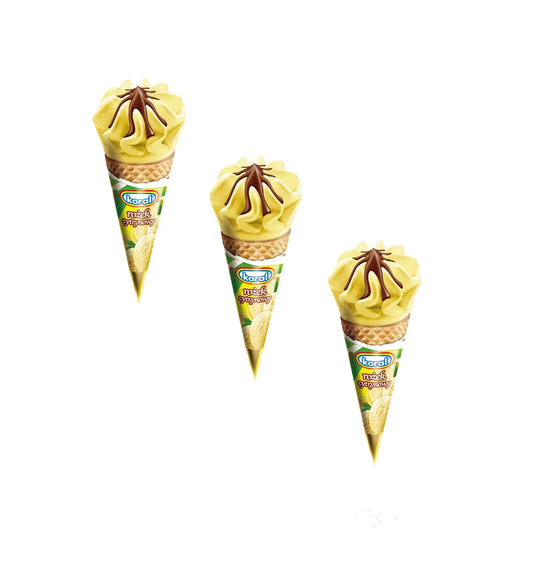 Lody rożek cytrynowy 110ml Koral