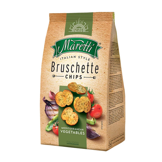 Pieczywo Bruschetta Maretti o smaku warzyw śródziemnomorskich 70g Italmex