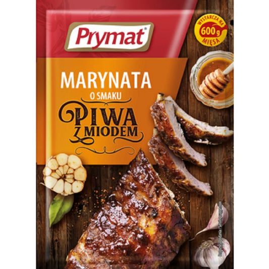 Marynata o smaku piwa z miodem 20g Prymat