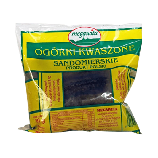 Ogórki kwaszone 400g Megawita