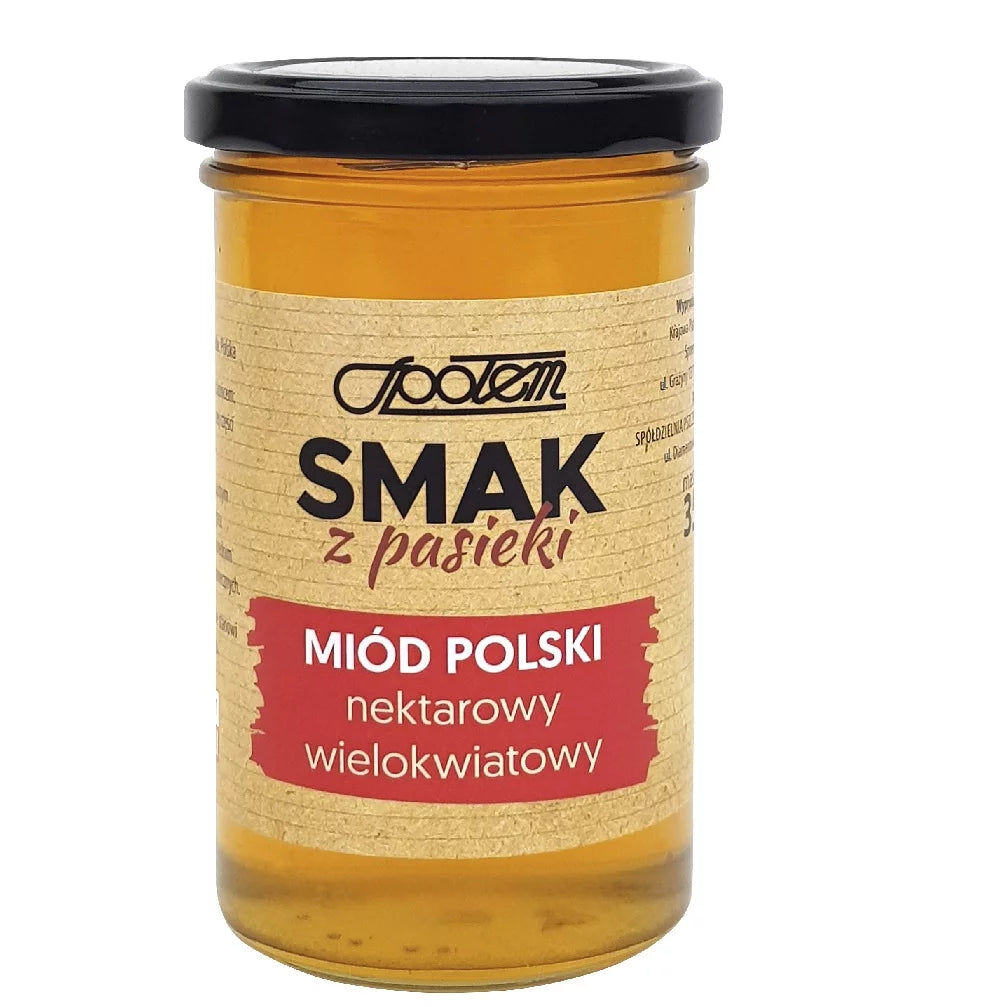 Miód nektarowy wielokwiatowy 350g Społem