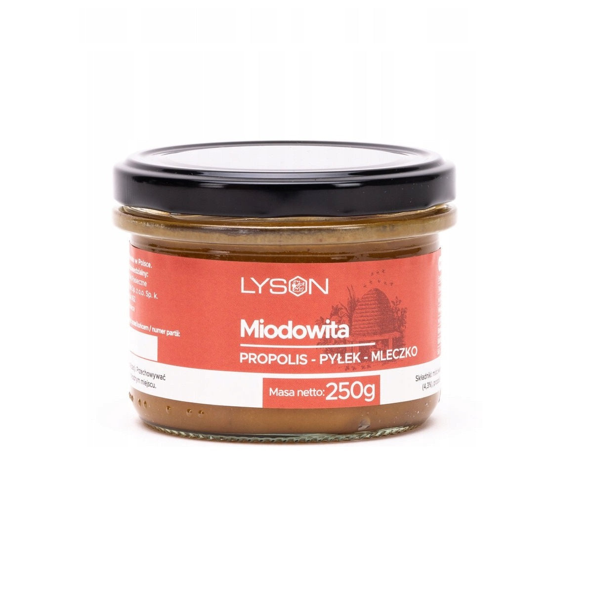 Miód z 3 dodatkami Miodowita 250g Łysoń