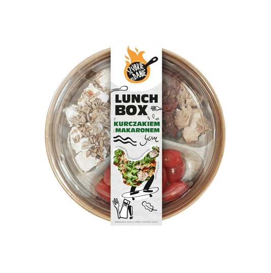 Lunchbox kurczak z makaronem 200g Społem PSS