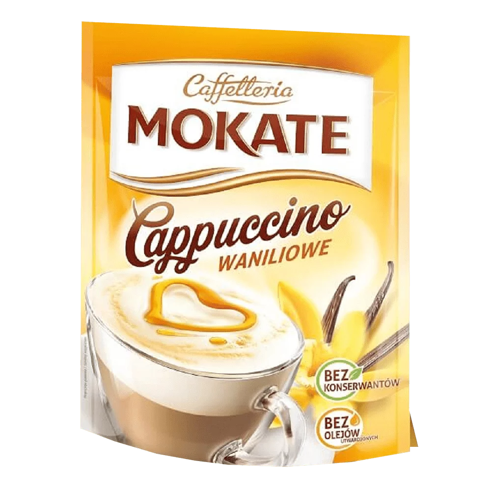 Kawa cappucino waniliowe 110g Mokate Żory