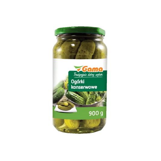 Ogórki konserwowe 900g MW Gama