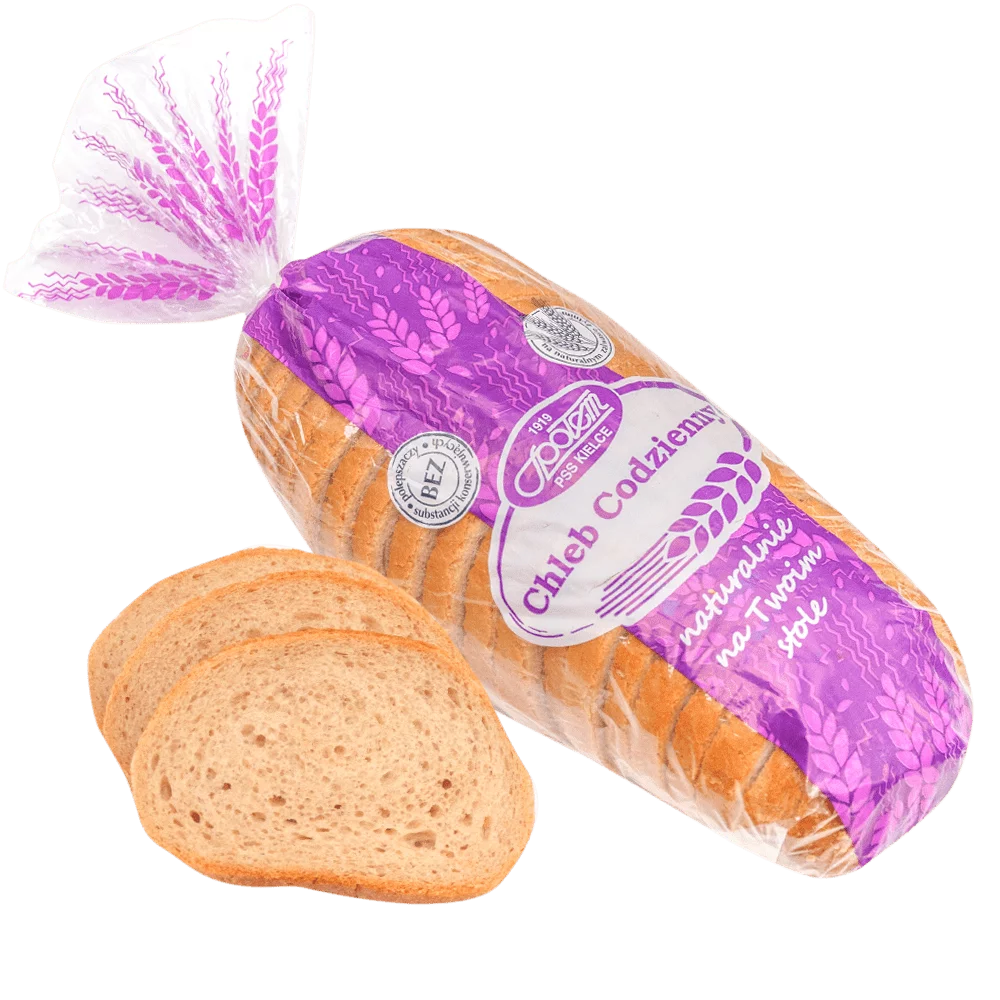 Chleb codzienny krojony 500g Piekarnia Społem PSS