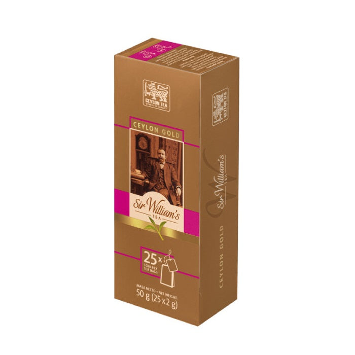Herbata Czarna Ceylon Gold 25x2g Sir Williams Tea